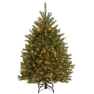 Sapin de Noël avec lumières transparentes Dunhill(MD), 4,5 pi