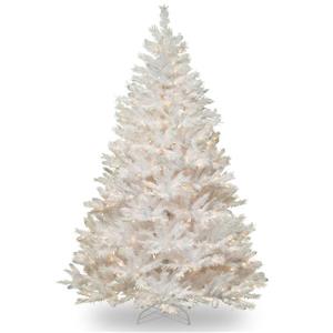 Winchester Pine Christmas Tree with Clear Lights - 7-ft - White