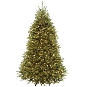 Sapin de Noël avec lumières multicolores Dunhill(MD), 7,5 pi, vert