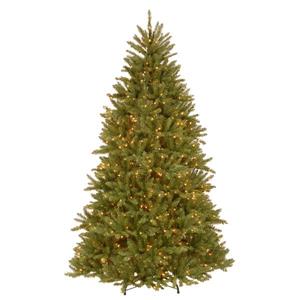 Sapin de Noël avec lumières claires PowerConnect Dunhill(MD), 7,5 pi