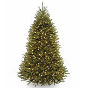 National Tree Co. Dunhill Fir Christmas Tree with Clear Lights - 7.5 ft.