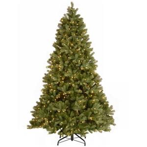 National Tree Co. Downswept Douglas Fir Tree with LED Lights - 7.5-ft - Green