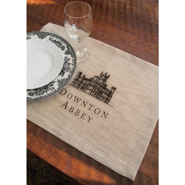 Northlight Highclere Castle Table Placemats - Set of 4 - Beige