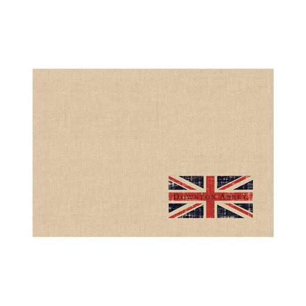 Northlight Union Jack Table Placemats - Set of 4 - Natural Beige