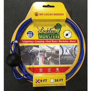 Câble antivol sans verrou Lockless Monster de Spacio Innovations Inc. 9 pi