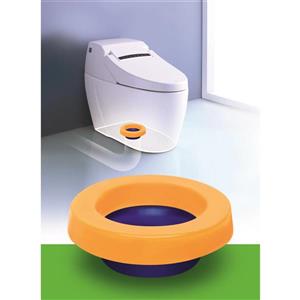 Joint élastique Spacio Innovations Inc. de toilette sans cire avec les boulons