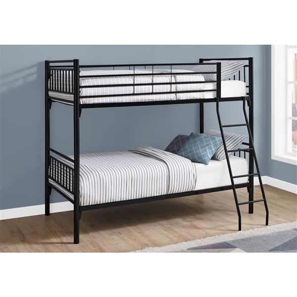 Monarch Specialties Bunk Bed, Are All Bunk Beds The Same Size