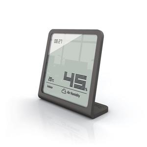 Hygromètre Selina de Stadler Form, température et humidité, gris