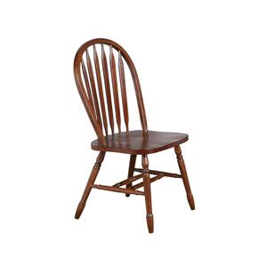 Chaise de salle à manger Andrews de Sunset Trading, 38 po x 20 po, brun, ens. de 2