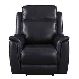 Fauteuil inclinable Bryson de Sunset Trading, appuie-tête et soutien lombaire, noir