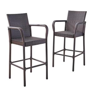 Tabouret Daisy de Best Selling Home Decor, marron, ens. de 2