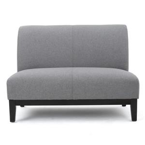 Best Selling Home Decor Danae Settee - Fabric - Grey
