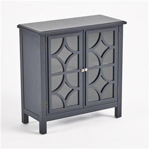 Best Selling Home Decor Ruby Cabinet - 2-Door - Charcoal Grey