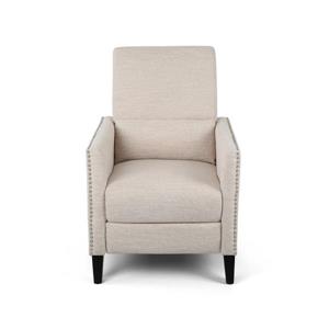 Best Selling Home Decor Irene Contemporary Fabric Recliner - Off-white