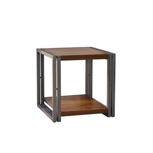 Table d'appoint Cassie de Best Selling Home Decor, 24 po x 24,5 po, placage de chêne