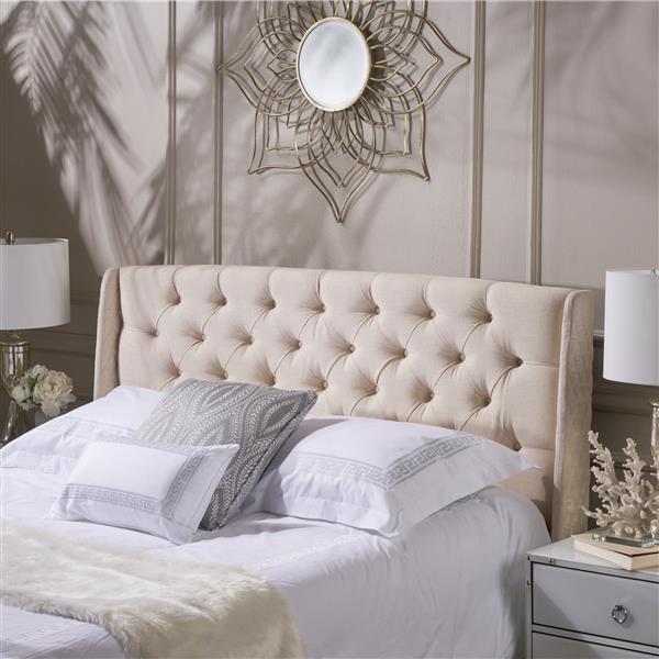 Best Ing Home Decor Parquet Tufted, Cal King Metal Headboard Only