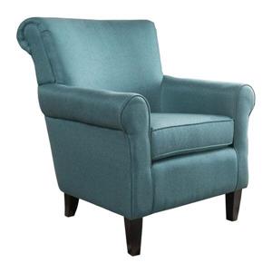 Fauteuil d'appoint en tissu Roseville de Best Selling Home Decor, turquoise