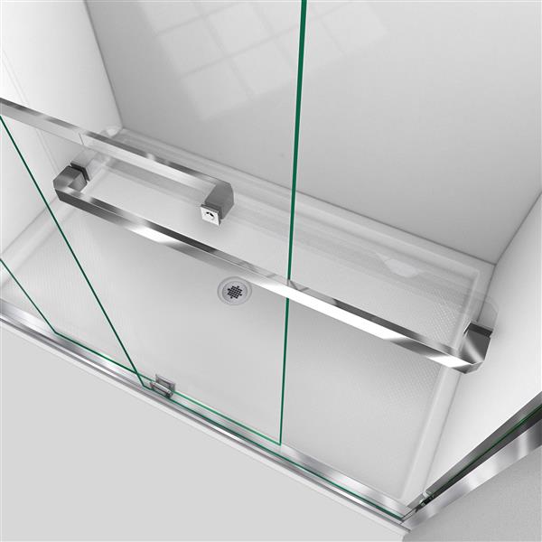 DreamLine Encore Shower Door - 44-48-in x 76-in - Chrome