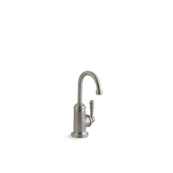 KOHLER Wellspring beverage faucet with traditional design - Vibrant Brushed Nickel