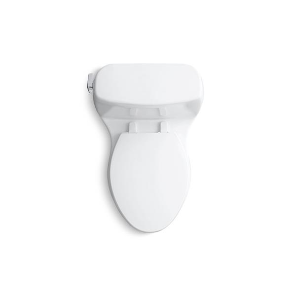 KOHLER Santa Rosa Comfort Height One-Piece 1.28-GPF Toilet - White 3810 ...