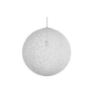 Plata Decor Rope Pendant Light - White - 15.5-in