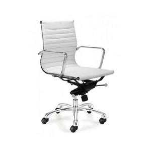Plata Decor Low Back Executive Chair - White