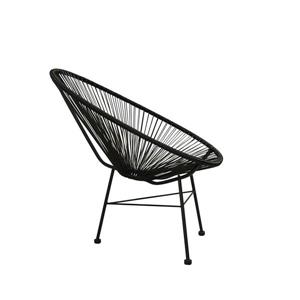 Plata Decor Acapulco Lounge Chair - Black chair and base