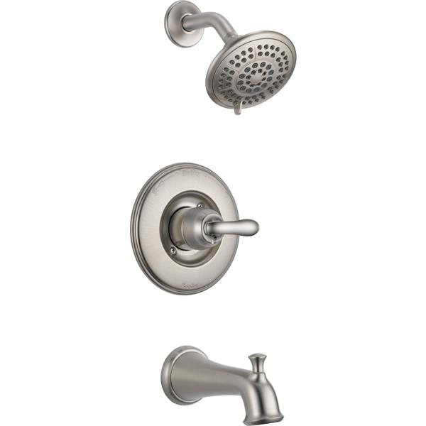 Delta Stryke 14 Series Bath and Shower Trim Set - H2Okinetic - Chrome ...