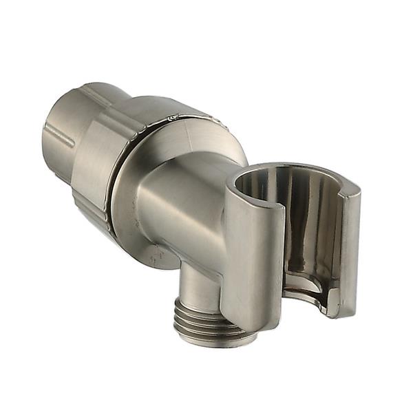 Brushed Nickel Adjustable Shower Arm Amazadesign