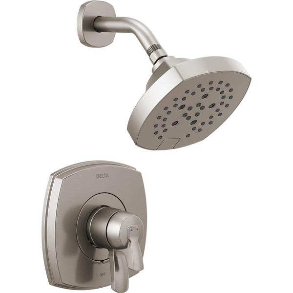 Garniture de douche Stryke Série 17 de Delta, acier inoxydable