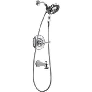 Delta Monitor® 17 Series Bath and Shower Faucet with Hand Shower - Chrome