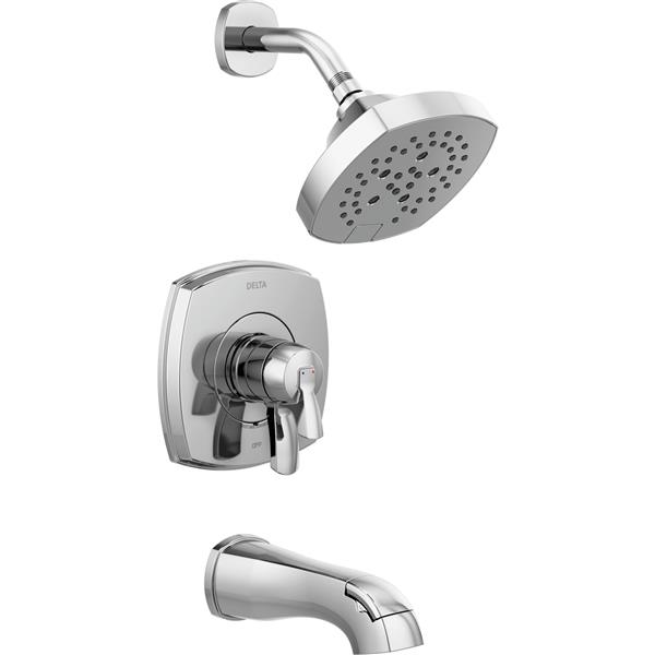 Garniture de baignoire et douche Stryke Série 17 de Delta, chrome