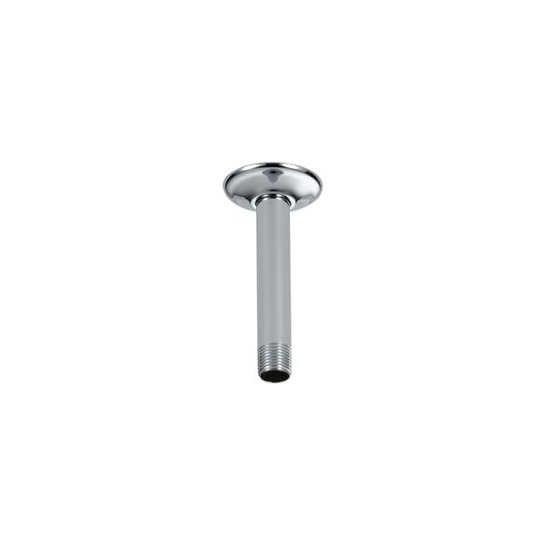 Delta Ceiling Mount Shower Arm and Flange - 6-in - Chrome