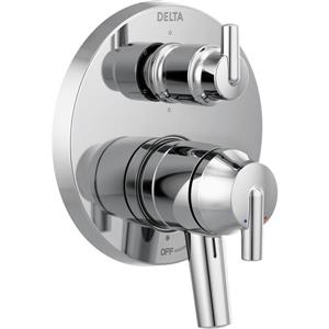 Delta Monitor 17 Series Valve Trim with Diverter - 2-Handle - 6-Setting - Chrome