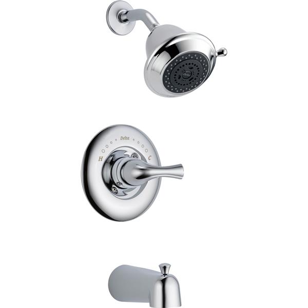 Delta Carlisle 14 Series Bath and Shower Trim Set with Hand Shower ...