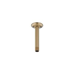 Delta Ceiling Mount Shower Arm and Flange - 6-in - Champagne Bronze