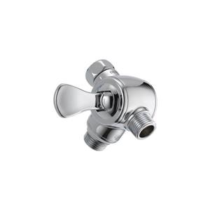 Delta Shower Arm Diverter for Hand Shower - 3-Way - Chrome