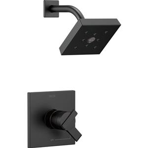 Garniture de douche Vero Série 17 de Delta, pommeau de douche intégré, bronze champagne