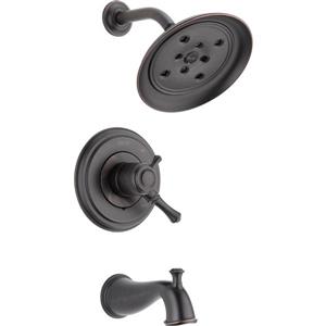 Delta Cassidy 17 Series Bath and Shower Trim Set - Venetian Bronze