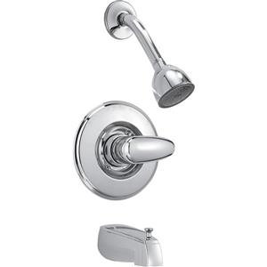 Garniture de baignoire et douche Spree Série 13 de Delta, chrome