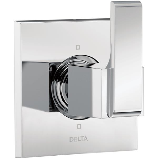 Delta Ara Diverter Trim - 6-Setting - 3-Port - Chrome