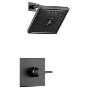 Delta Zura 14 Serie Shower Faucet with Shower Head - Matte Black