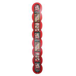 CC Christmas Decor Bear Christmas Card Wall Displays - Pack of 144 - Red