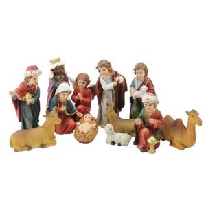 Northlight Traditional Religious Christmas Nativity Set - 12 Pieces