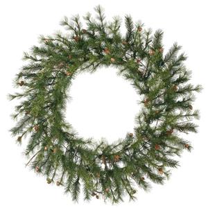 Vickerman Mixed Country Pine Artificial Christmas Wreath - 60-in - Green