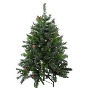 Northlight Artificial Pine Christmas Tree with Pinecones - Green