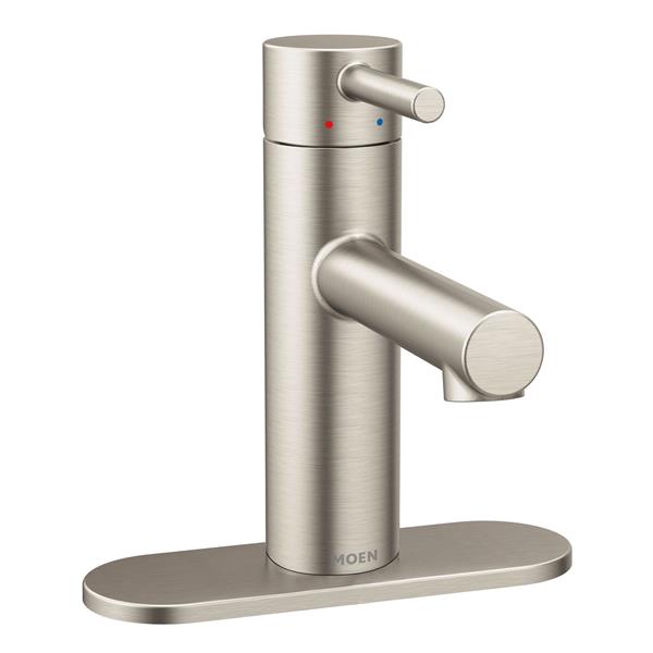 MOEN Align Bathroom Faucet - One-Handle - Brushed Nickel