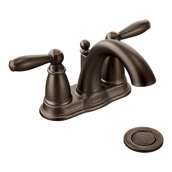 Moen Brantford Bathroom Faucet Two Handle Oil Rubbed Bronze Rona