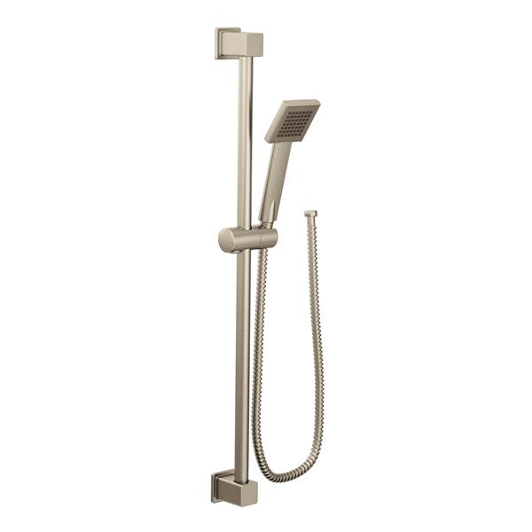 MOEN Kingsley Douche Posi-Temp Seulement, Nickel Brossé | Home Depot Canada