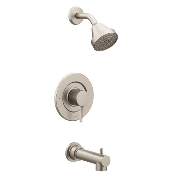 MOEN Align Posi-Temp(R) Tub/Shower - Brushed Nickel (Valve Sold Separately)